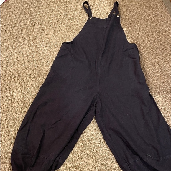 Kleen Black Overalls XL linen - Picture 1 of 6